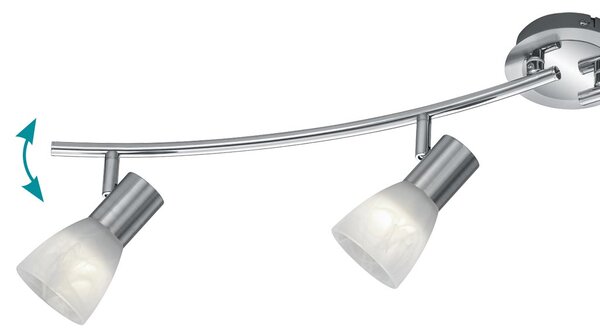 Σποτ Trio Lighting Levisto 871010407 Νίκελ Ματ