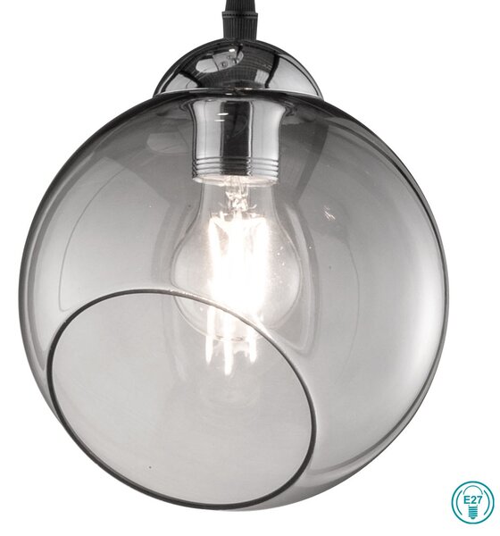 Φωτιστικό Κρεμαστό RL Lighting Clooney R30073054 Φυμέ