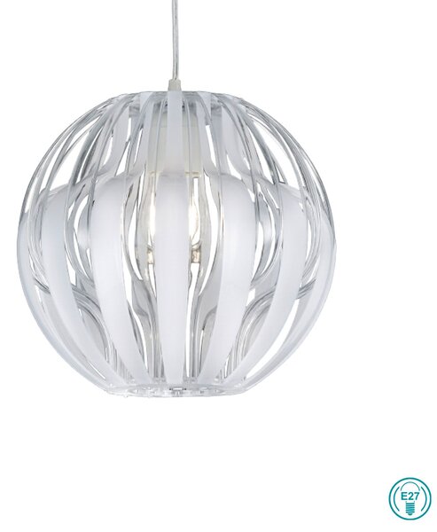 Φωτιστικό Κρεμαστό RL Lighting Pumpkin R30473001 Λευκό