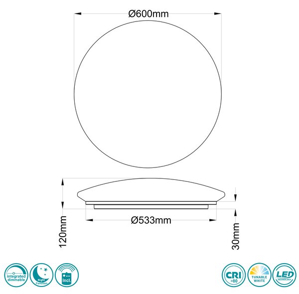 Φωτιστικό Οροφής RL Lighting Achat R62736000