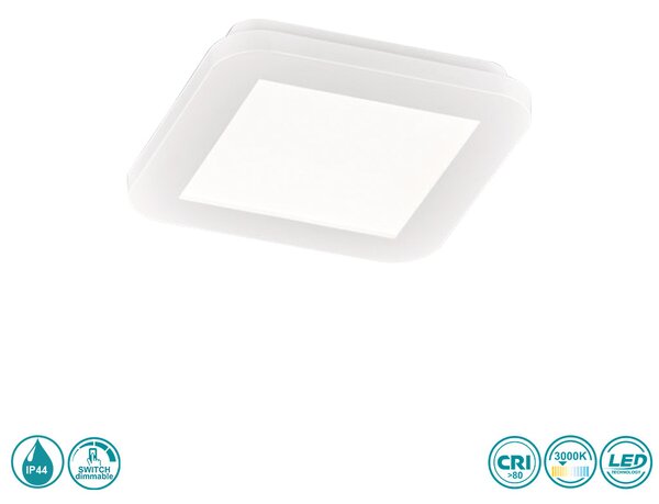 Φωτιστικό Οροφής Στεγανό RL Lighting Camillus R62931001 Λευκό