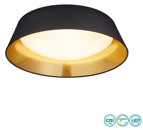 Φωτιστικό Οροφής RL Lighting Ponts R62871879 Μαύρο