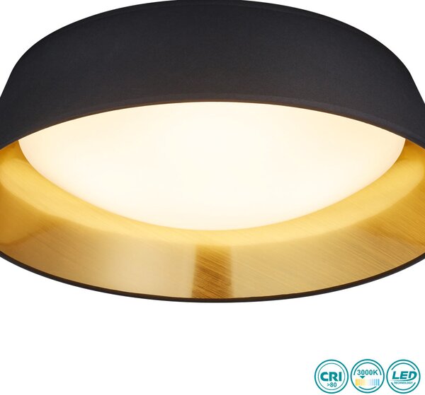 Φωτιστικό Οροφής RL Lighting Ponts R62871879 Μαύρο