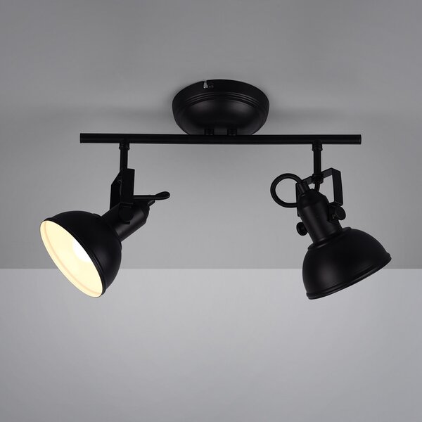 Σποτ RL Lighting Gina R80152032 Μαύρο Ματ