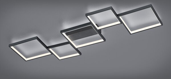 Φωτιστικό Οροφής Trio Lighting Sorrento 627710532 Μαύρο Ματ