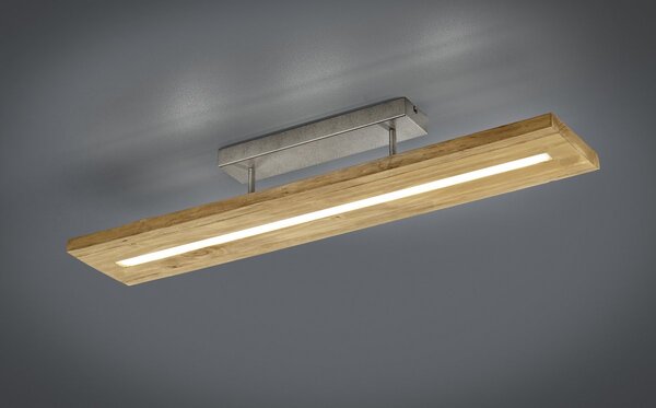 Φωτιστικό Οροφής Trio Lighting BRAD 623710130 Wood Coloured 3000K