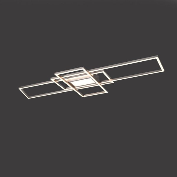 Φωτιστικό Οροφής Trio Lighting Irvine 620010407 Νίκελ Ματ