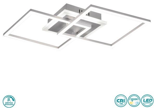 Φωτιστικό Οροφής RL Lighting Venida R62793187 Γκρι Τιτανίου (3000K)