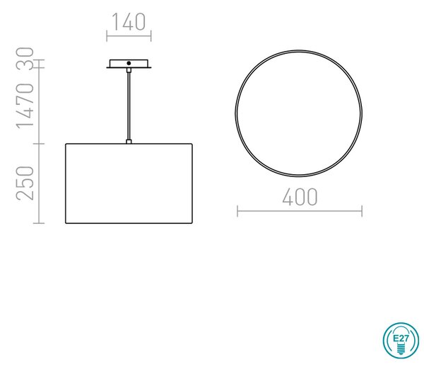 Φωτιστικό Κρεμαστό Rendl Light Lalo R10605