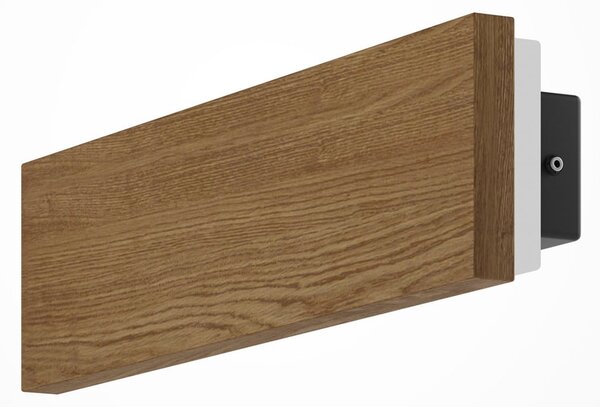 Maytoni Φωτιστικό τοίχου LED BASIC TEXTURE, ξύλο, πλάτος 30 cm, CCT, Ξύλου, Σαλόνι / τραπεζαρία, Ξύλο, σύγχρονο