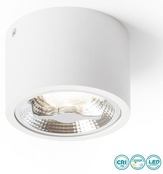 Φωτιστικό Οροφής Rendl Light Kelly Led R12633 Λευκό