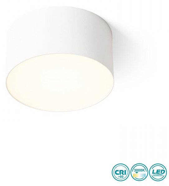 Φωτιστικό Οροφής Rendl Light Larisa R12842 Λευκό