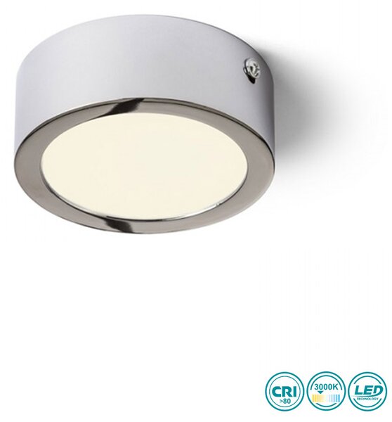 Φωτιστικό Οροφής Rendl Light Hue R12792 Χρώμιο