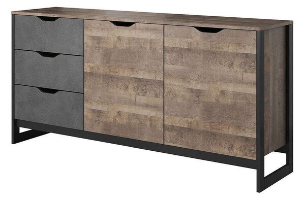 Μπουφές Arden 161x78,6x39,6cm Natural-Anthracite