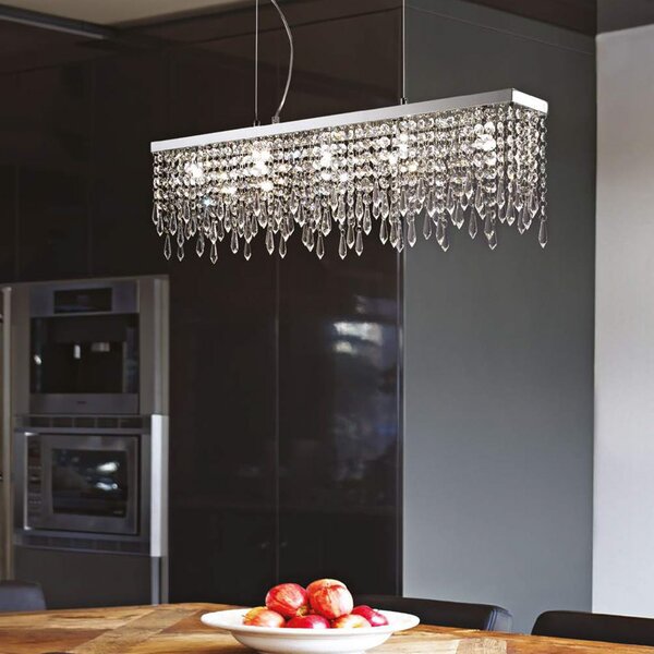 Φωτιστικό Κρεμαστό Ράγα Ideal Lux Giada Clear 098722