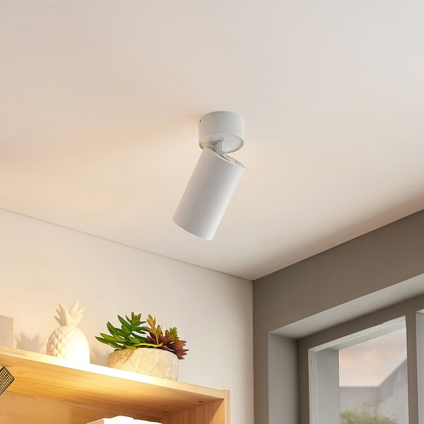 Arcchio Προβολέας οροφής Thabo LED, ρυθμιζόμενος, 12.5W, ρυθμιζόμενος, Λευκό, Διάδρομος, Μέταλλο, σύγχρονο