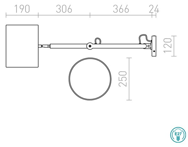 Απλίκα Rendl Light Madison R12480