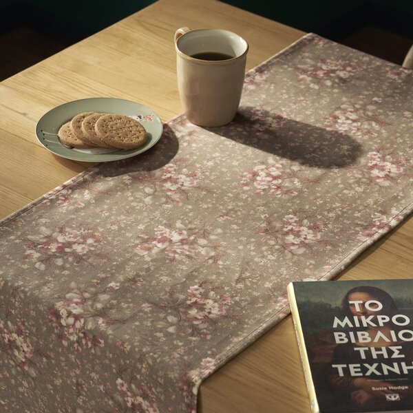 Βελουτέ Τραβέρσα (37x160) Gofis Home Neoma Gold Beige 157/04