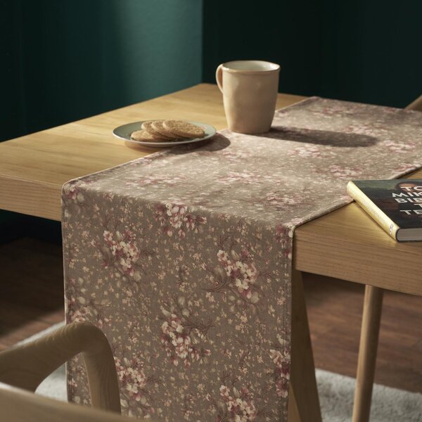 Βελουτέ Τραβέρσα (37x160) Gofis Home Neoma Gold Beige 157/04