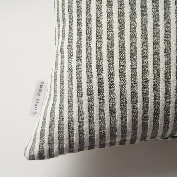 Διακοσμητική Μαξιλαροθήκη (43x43) Gofis Home Ingerith Green 379/06