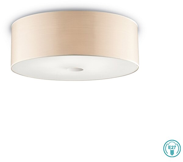 Φωτιστικό Οροφής Ideal Lux Woody PL5 090863 Απομίμηση Ξύλου