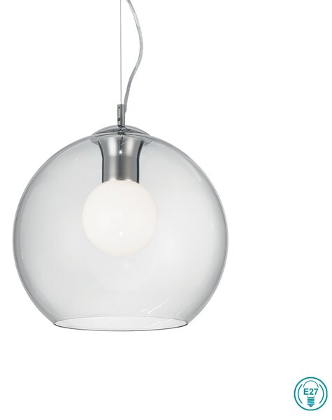 Κρεμαστό Φωτιστικό Ideal Lux Nemo Clear 052809