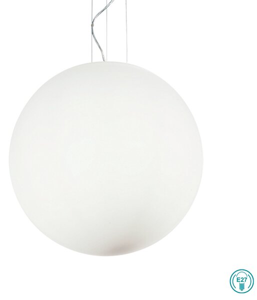 Κρεμαστό Φωτιστικό Ideal Lux Mapa Bianco 032122 D50