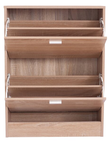 Παπουτσοθήκη Με 2 Ράφια/12 Θέσεων (63x24x80) Spitishop Slimline Natural