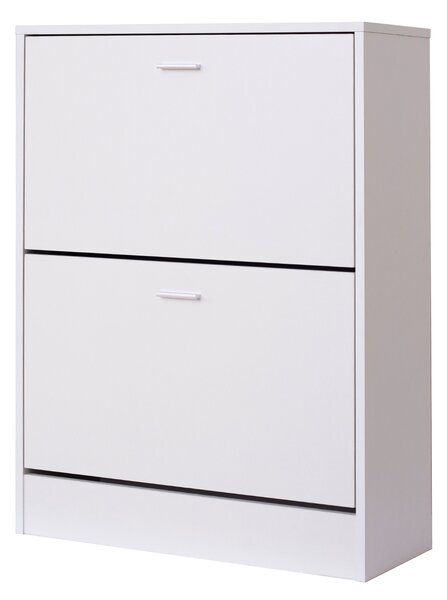 Παπουτσοθήκη Με 2 Ράφια/12 Θέσεων (63x24x80) Spitishop Slimline White