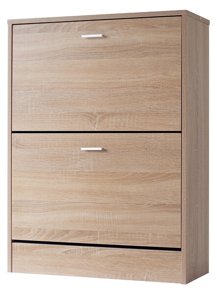Παπουτσοθήκη Με 2 Ράφια/12 Θέσεων (63x24x80) Spitishop Slimline Natural
