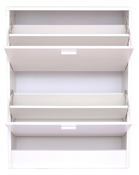 Παπουτσοθήκη Με 2 Ράφια/12 Θέσεων (63x24x80) Spitishop Slimline White