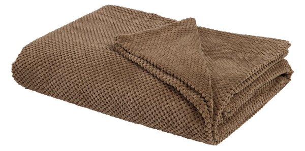 Ριχτάρι Καναπέ Διθέσιου Fleece (180x250) Das Home 0309 Brown