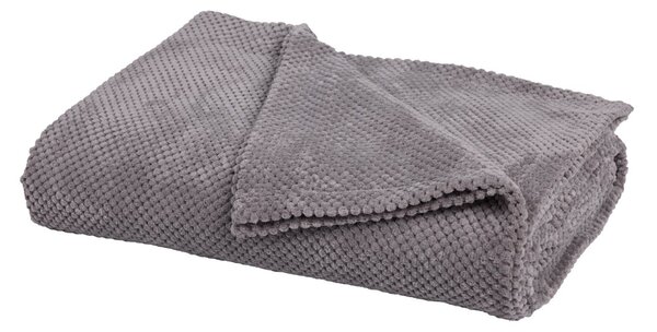 Ριχτάρι Καναπέ Διθέσιου Fleece (180x250) Das Home 0306 Dark Grey