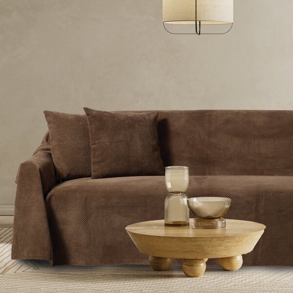 Ριχτάρι Καναπέ Διθέσιου Fleece (180x250) Das Home 0309 Brown