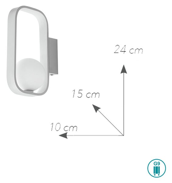 Απλίκα Fan Europe Roxy-AP1 8031414868773 Λευκό