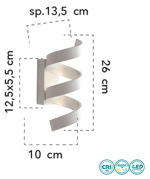 Απλίκα Fan Europe Helix-AP3 BCO 8031414868735