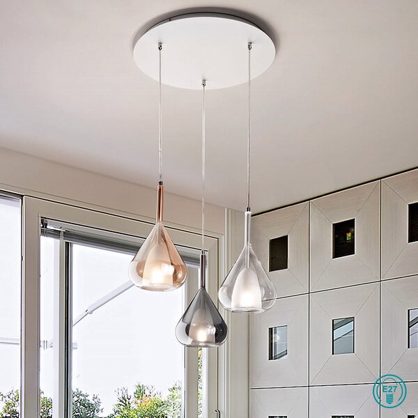 Φωτιστικό Κρεμαστό Fabas Luce Lila 3481-47-297