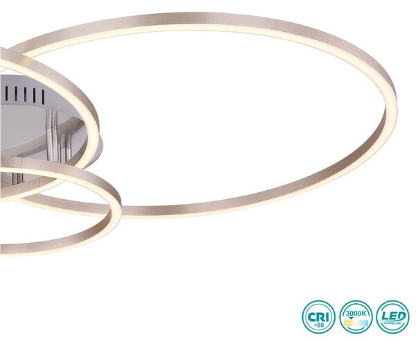 Φωτιστικό Οροφής Globo Lighting Munni 67220-40R Αλουμίνιο