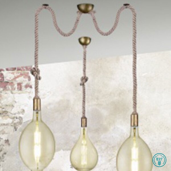 Φωτιστικό Κρεμαστό Trio Lighting Rope 310100104