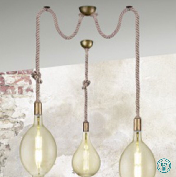 Φωτιστικό Κρεμαστό Trio Lighting Rope 310100204