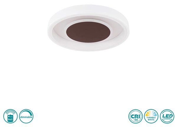 Φωτιστικό Οροφής Globo Lighting Goffi 48398-40 Λευκό