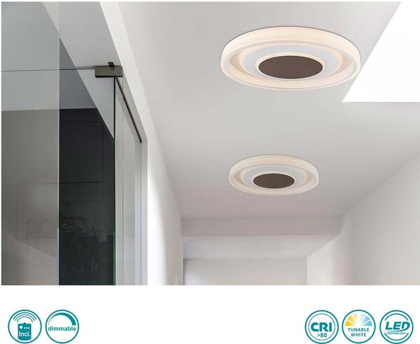 Φωτιστικό Οροφής Globo Lighting Goffi 48398-75 Λευκό