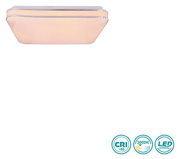 Φωτιστικό Οροφής Globo Lighting Lassy 48406-24 Λευκό