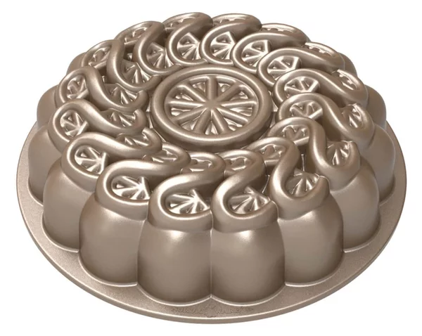 Φόρμα για κέικ στρογγυλό Twist Nordic Ware με διαστάσεις 25.5x6.5cm