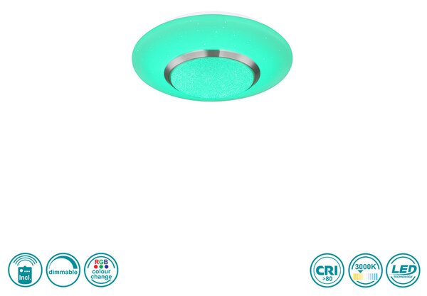 Φωτιστικό Οροφής Globo Lighting Candida 48311-18RGB