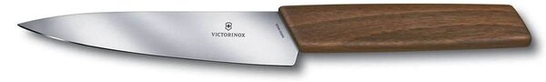 Μαχαίρι Γενικής Χρήσης Victorinox Swiss Modern με ξύλινη λαβή και μήκος λεπίδας 15cm - Σε ειδική συσκευασία δώρου
