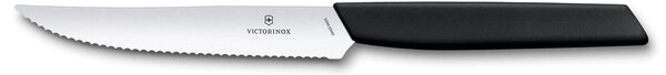 Μαχαίρι Μπριζόλας Victorinox Swiss Modern με μήκος λεπίδας 12cm - Black