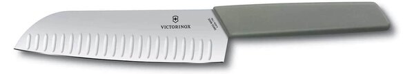 Μαχαίρι Santoku Victorinox Swiss Modern με μήκος λεπίδας 17cm - Olive
