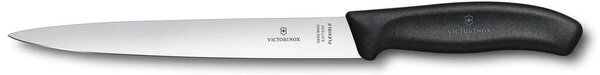 Μαχαίρι φιλεταρίσματος Victorinox Swiss Classic με εύκαμπτη λάμα και μήκος λεπίδας 20cm - Black