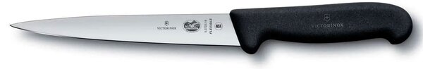 Μαχαίρι φιλεταρίσματος Victorinox Fibrox με εύκαμπτη λάμα και μήκος λεπίδας 16cm - Black